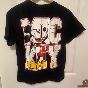 J & Y Mickey graphic tshirt. Bling Beading on front. Medium